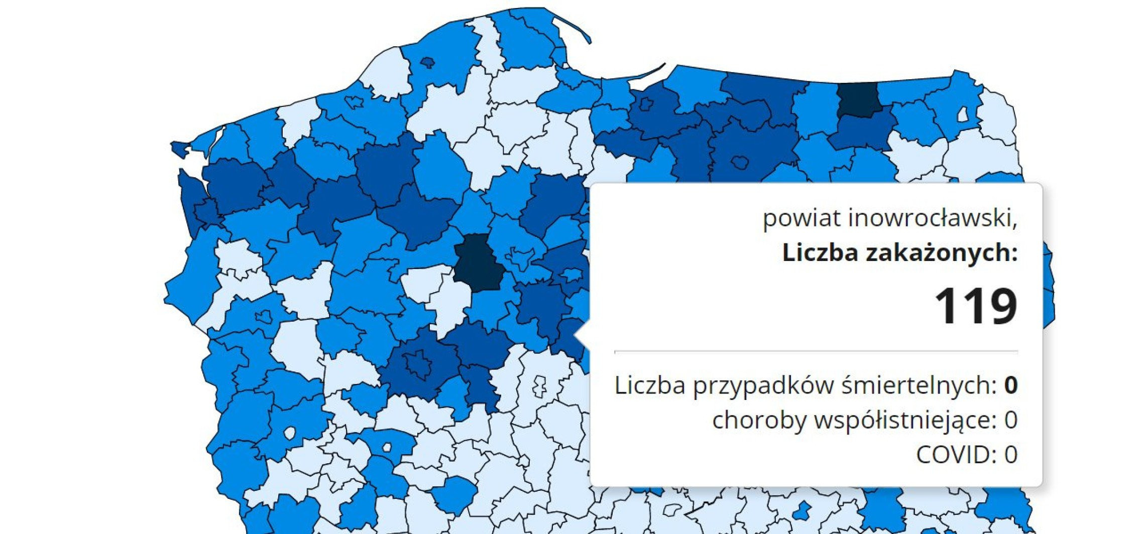 Inowrocław - Niepokojące dane o nowych zakażeniach