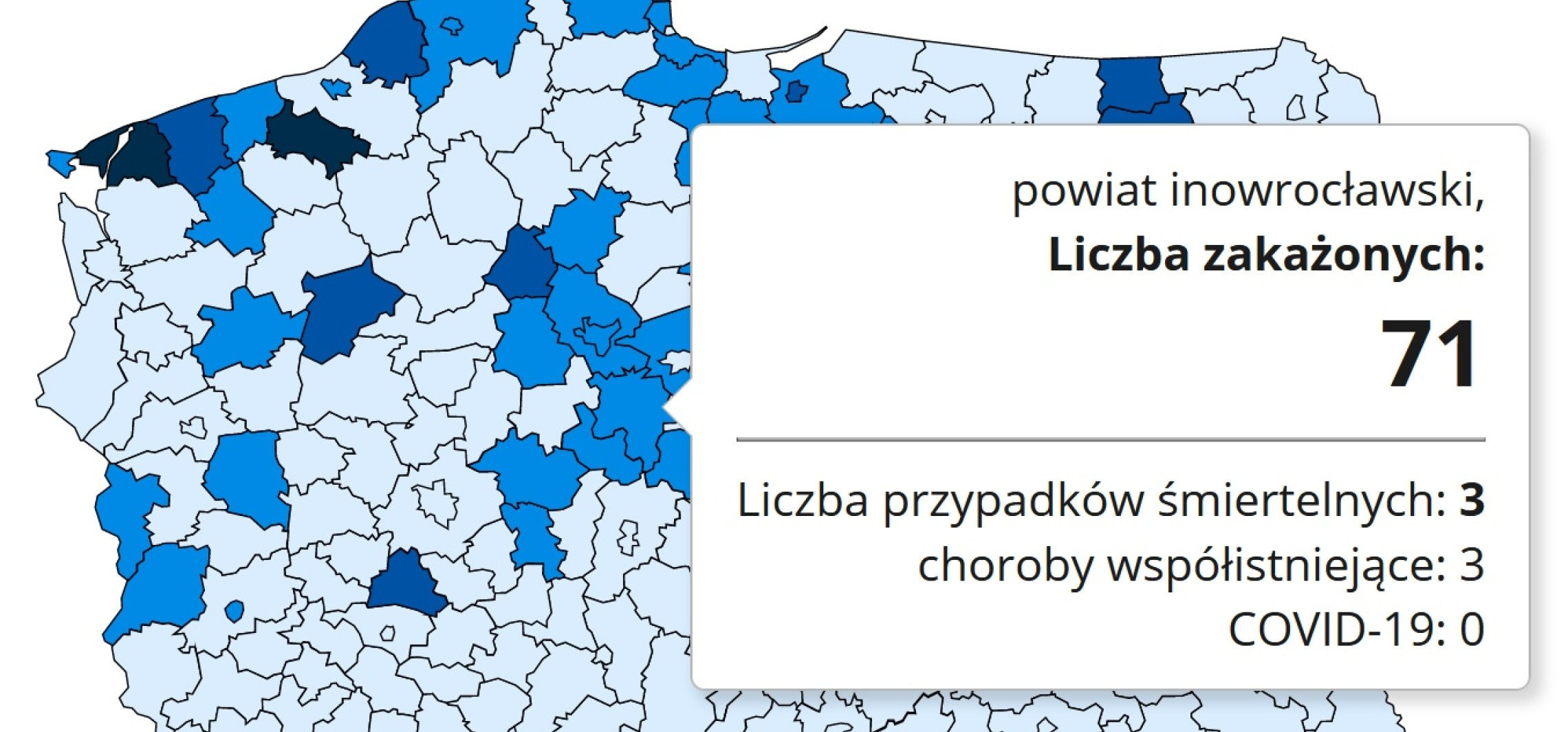 Inowrocław - Koronawirus. Wzrost zakażeń w naszym regionie