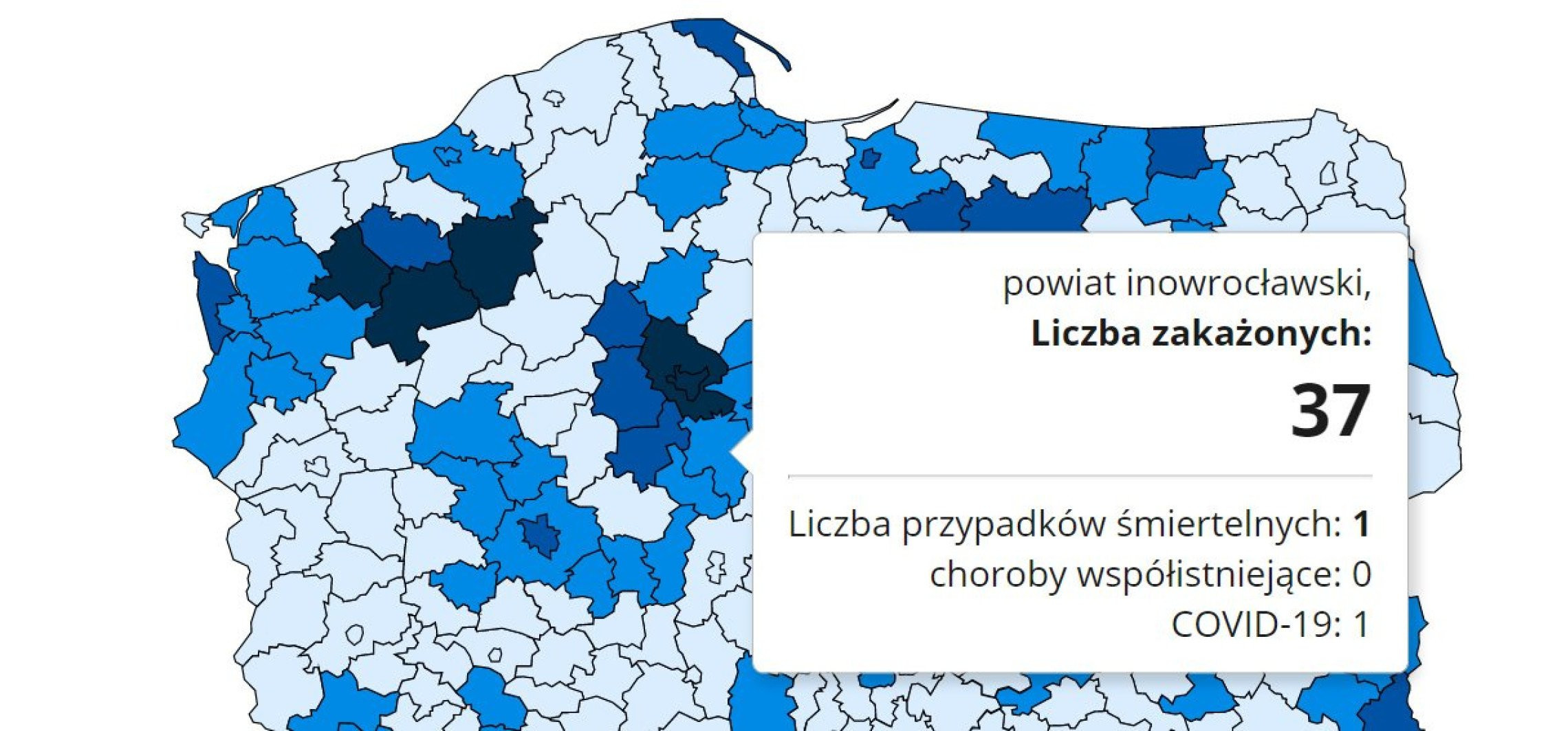 Inowrocław - Dziś najwięcej zakażeń w kujawsko-pomorskiem